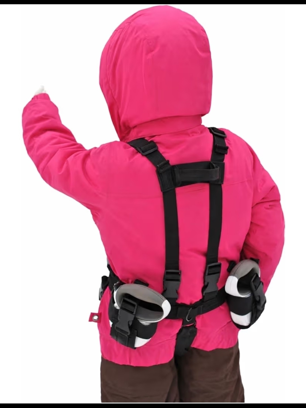 Lil Ripper Gripper Safety Training Harness Skiing Snowboarding Kids Toddler